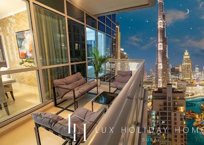 Lux The Burj Khalifa Fountain View Suite 2