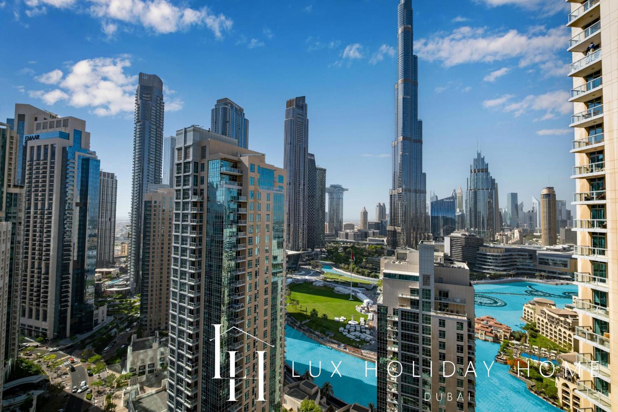 Lux The Burj Khalifa Fountain View Apartment
